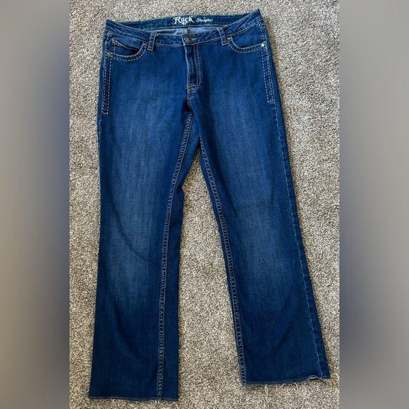 Women’s Rock47 Wrangler Jeans Size: 32/36 - Picture 1 of 4